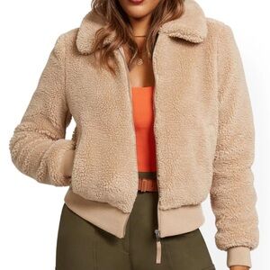 NY&Company Reversible Teddy Bomber Jacket
SIZE Medium Ready to Ship✅